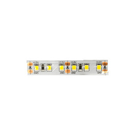 Лента светодиодная стандарт SMD2835 120LED/м 12Вт/м 12В IP20 Цвет:Теплый белый (1метр) SWG