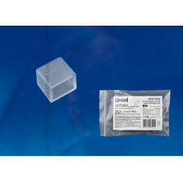 Зажим изолирующий для светодиодной ленты 220В UCW-K10 CLEAR 025 POLYBAG Uniel