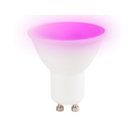 Светодиодная лампа Smart LED MR16 5W+RGB 3000K-6400K 220-240V 