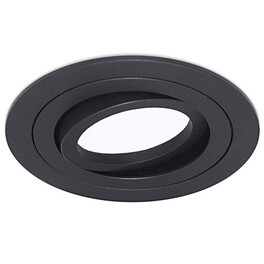 Светильник встраиваемый поворотный GU5.3 (MR16) круг 010101 Чёрный SignImpress