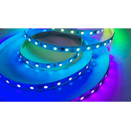 Лента светодиодная ПРО 5050, 60 LED/м, 14,4 Вт/м, 24В, IP20, Цвет: RGB SPI (1м.) SWG 