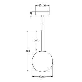 Подвесной светильник Basic form E14х1 Maytoni