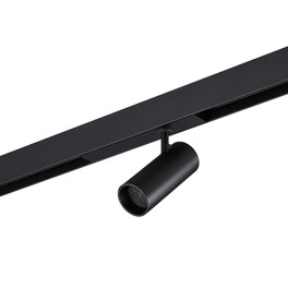 359956 PORT NT25 220 черный Трековый светильник с переключ. цв. темпер. IP20 LED 3000К4000К6000К 12W 90-240V VECTOR Novotech