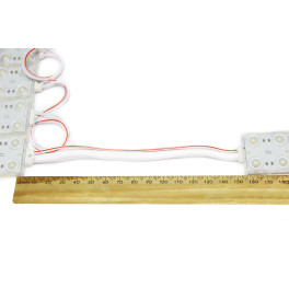 Модуль светодиодный PRO 4 SMD 2835 2W 160lm 6000К-6500К (с линзой 170) -1шт.