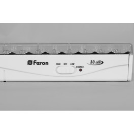 Светильник аккум. DC (литий-ионная батарея), белый 203*68*45 мм EL15 30 LED Feron