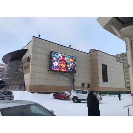 Светодиодный экран уличный Р8 8640*4800мм 45 кабинетов (960*960) SignImpress
