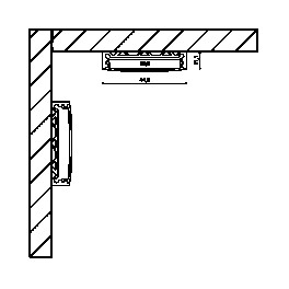 Профиль накладной алюминиевый SF-4411 (2м) (комплект) SWG
