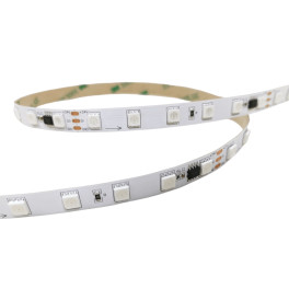 Лента светодиодная ПРО 5050, 60 LED/м, 14,4 Вт/м, 24В, IP20, Цвет: RGB SPI (1м.) SWG 