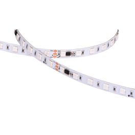 Лента светодиодная ПРО 5050, 60 LED/м, 9 Вт/м, 12В , IP20, Цвет: RGB SPI (1м.) SWG 