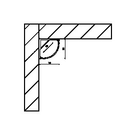 Профиль угловой накладной алюминиевый BEST SF-1616 (2м) (комплект) SWG