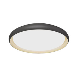 Светильник накладной светодиодный 32 Вт 5760 Лм Чёрный/Золото Signimpress