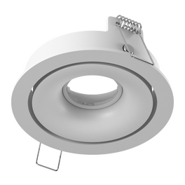 Корпус светильника встраиваемый круг поворотный COMBO 1, Белый, IP20 круглый SWG