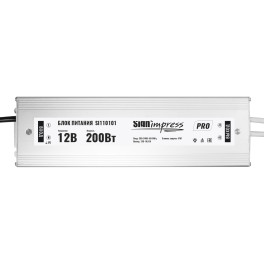 Блок питания PRO 200Вт 12В IP67 SignImpress