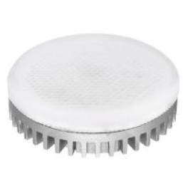 Лампа светодиодная PLED-ECO-GX53  6w  5000K FROST  Jazzway  