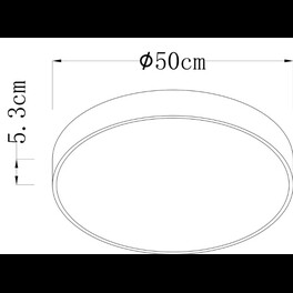 Потолочный светодиодный светильник Arena A2670PL-1WH Arte Lamp