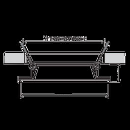 Cветильник светодиодный встраиваемый PLED DL7 12w 4000K WH IP54 Jazzway