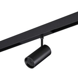 359958 PORT NT25 220 черный Трековый светильник с переключ. цв. темпер. IP20 LED 3000К4000К6000К VECTOR Novotech