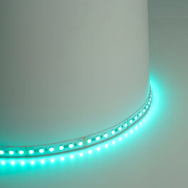 Лента светодиодная 120SMD(5050)/м 11Вт/м 24V 5000*10*1.5мм RGB, LS501 FERON