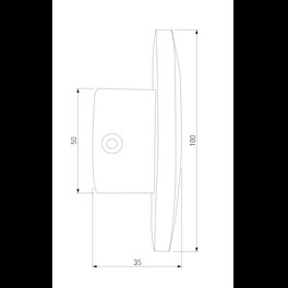Настенный светодиодный светильник MRL LED 1126 черный жемчуг Elektrostandard