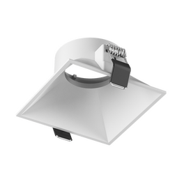 Корпус светильника встраиваемый квадрат COMBO 3, белый, IP20 SWG