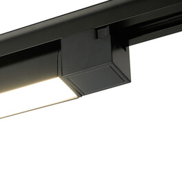 Светодиодный светильник AL232 трековый однофазный на шинопровод 30W 4000K 120 градусов черный Feron