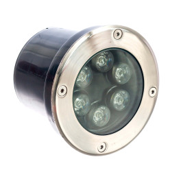 Светильник тротуарный, 6LED теплый белый, 6W, 120*H90mm, IP 67, SP4112 Feron