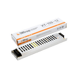 Блок питания ультратонкий в мет.ком корпусе, IP20, 150W, 12V SWG