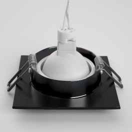 Светильник потолочный встраиваемый, MR16 G5.3, черный DL2801 Feron