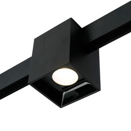 Светильник светодиодный MGN309 трековый низковольтный 12W, 1080 Lm, 4000К, 35 градусов, черный Feron