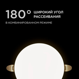 Панель светодиодная встраиваемая безрамочная FLP, 16Вт (12Вт+4Вт), 230В/50Гц, 1360Лм, 4000К Apeyron