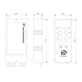 Пульт управления светом Y6 (6 канала) Elektrostandard