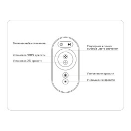 Контроллер для светодиодных лент RGB 2.4G 24A 12V 288W/ 24V 576W Ambrella light